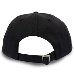 Horns Canvas Cap Black