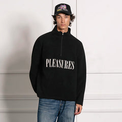 Onyx Half Zip Polar Fleece Black