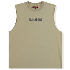 Onyx Sleeveless Shirt Tan