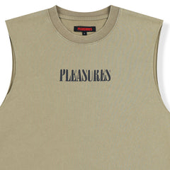 Onyx Sleeveless Shirt Tan