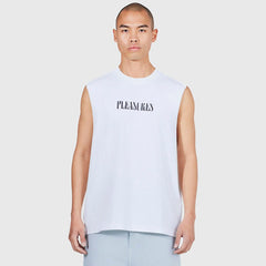 Onyx Sleeveless Shirt White