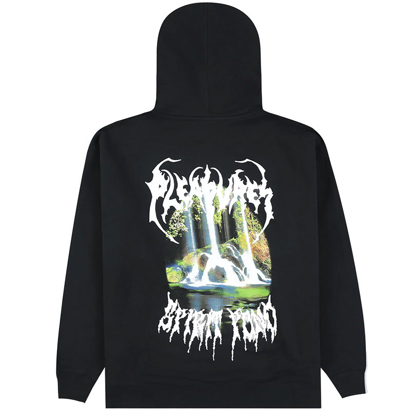 Pond Zip Hoodie Black Pond Zip Hoodie Black