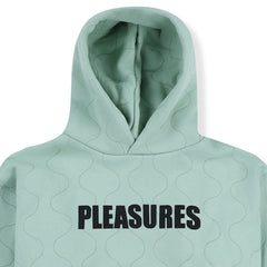 Wave Quilted Hoodie Matcha