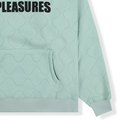 Wave Quilted Hoodie Matcha