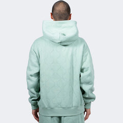 Wave Quilted Hoodie Matcha