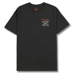 PLEASURES x Triple 5 Soul - Biz Card T-Shirt Black