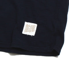 University of Michigan Arch & Wolverine Head Slub T-Shirt Navy