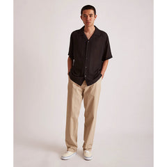 Canty Sheer Check SS Shirt Black