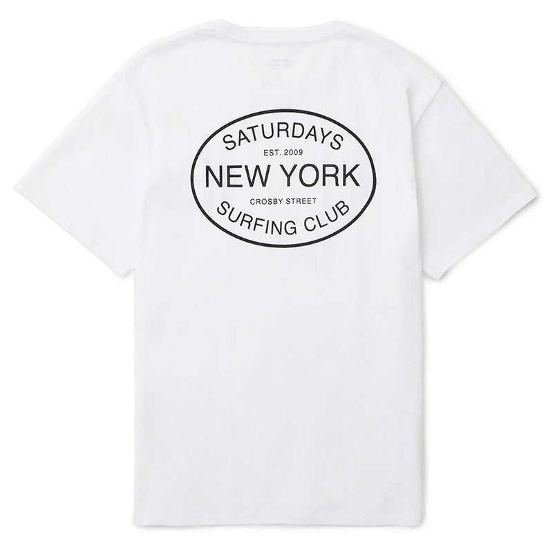 Surfing Club Standard SS T-Shirt White Surfing Club Standard SS T-Shirt White