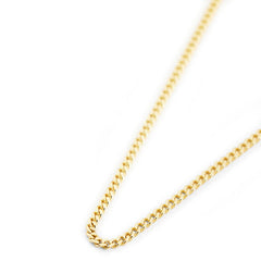 Gold Diamond Cut Chain