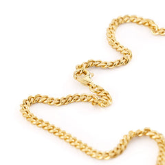 Gold Diamond Cut Chain