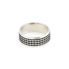 Silver Kusari Ring