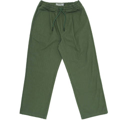 Arts Baggy Herringbone Twill Pants Forest Green
