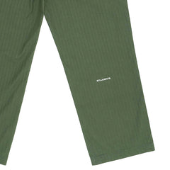 Arts Baggy Herringbone Twill Pants Forest Green