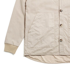 Spring Recycled PES Jacket Beige