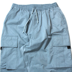 Nylon Easy Cargo Pants Light Blue