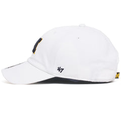 University of Michigan Wolverines Block M Clean Up Hat White