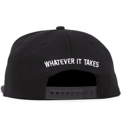 Campus Snapback Hat Black