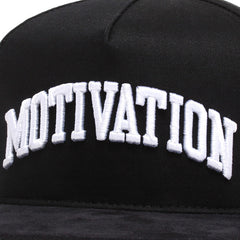 Campus Snapback Hat Black