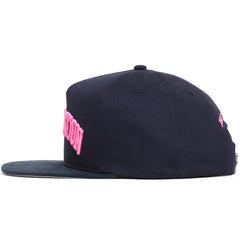 Campus Snapback Hat Navy / Pink