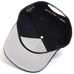 Campus Snapback Hat Navy / Pink