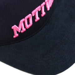 Campus Snapback Hat Navy / Pink