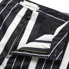 Private Stripe Pant Black