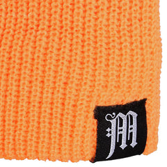 Detroit M Slouch Beanie Neon Orange