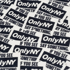 Say Something Slipmat Black / White