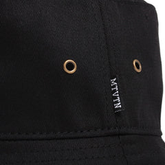 Rose Logo Bucket Hat Black