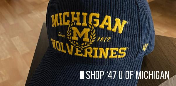 '47 Brand University of Michigan Hats and Clothing