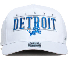 Detroit Lions City Line Hitch RF Hat White