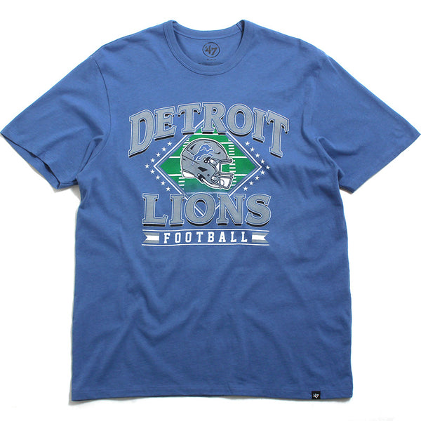 Detroit Lions Field Pass Franklin T-Shirt Cadet Blue