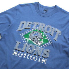 Detroit Lions Field Pass Franklin T-Shirt Cadet Blue