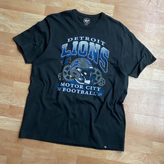 Detroit Lions Motor City Football Regional Franklin T-Shirt Flint Black