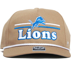 Detroit Lions Rope Campscape Hitch RF Hat Khaki