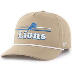 Detroit Lions Rope Campscape Hitch Hat Khaki