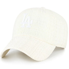 Los Angeles Dodgers Jacqueline Clean Up Hat Natural