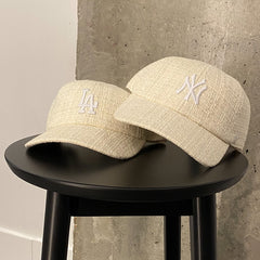 Los Angeles Dodgers Jacqueline Clean Up Hat Natural