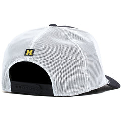 University of Michigan Wolverines Downburst Trucker Hat Navy