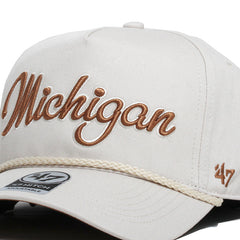 University of Michigan Wolverines Overhand Hitch Hat Bone