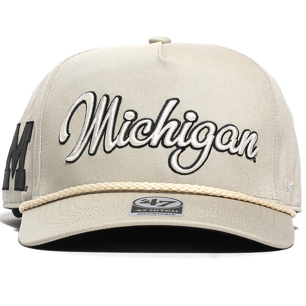 University of Michigan Wolverines Overhand Two Tone Hitch Hat System Grey
