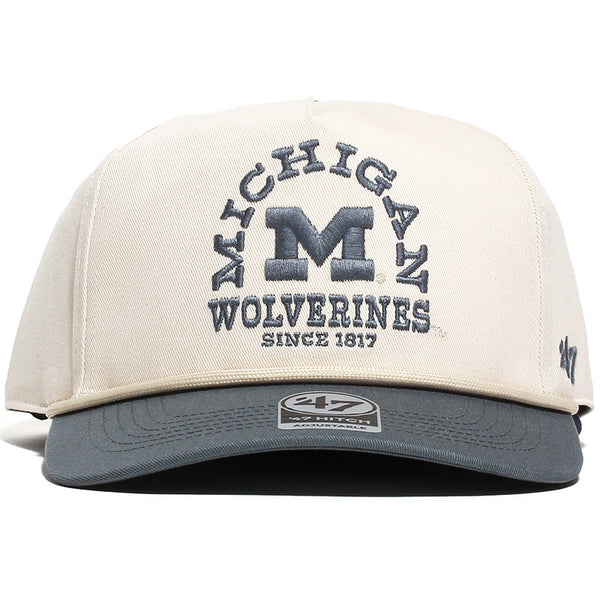 University of Michigan Wolverines Ranchero Two Tone Hitch Hat Natural