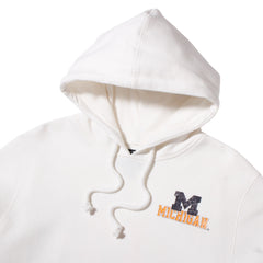 University of Michigan Wolverines Arcitext Headline Hoodie Sandstone