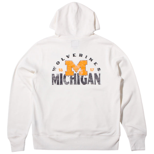University of Michigan Wolverines Arcitext Headline Hoodie Sandstone