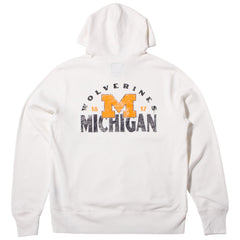 University of Michigan Wolverines Arcitext Headline Hoodie Sandstone