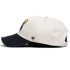 University of Michigan Grand Stand Vintage Clean Up Hat Bone