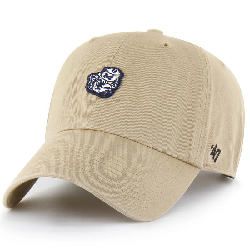 University of Michigan Wolverines Micro Patch Clean Up Hat Khaki