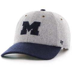 University of Michigan Wolverines Off Campus Wool Clean Up MF Hat Gray