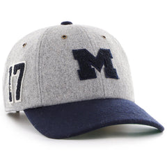 University of Michigan Wolverines Off Campus Wool Clean Up MF Hat Gray